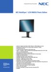 NEC MultiSync® LCD1990SXi Photo Edition