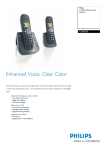 Philips CD6452B Cordless phone answer machine