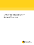 Symantec Backup Exec System Recovery Windows Small Business Server Edition