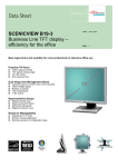 Fujitsu SCENICVIEW Series B19-3