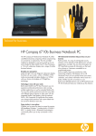 HP Compaq 6710b Intel Core™2 Duo Processor T7300 1024M/80G 15.4" WXGA DVD/CD-RW DL WVST Bus Notebook PC