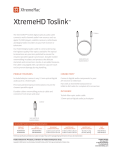 XtremeMac TOSLINK fiber optic audio, 2m