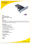 DeLOCK USB2.0 PCI card, 4+1 Port