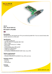 DeLOCK PCI card 1x parallel