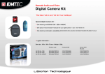 Emtec Digital Camera kit 1GB