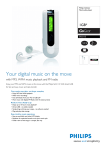 Philips GoGear Flash audio player SA2115