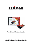 Edimax EP-4203DL Gigabit Cardbus Adapter