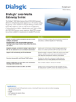 Dialogic PBX-IP DMG1008DNIW (Avaya, Nortel, NEC, Siemens)