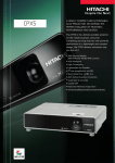 Hitachi 2500 ANSI Lumens XGA LCD Projector