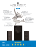 Altec Lansing MX5021 Speakerset Wht