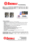 Enermax Power Supply FMA 350W