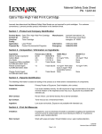 Lexmark Optra T61x High Yield Print Cartridge