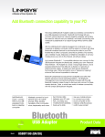 Linksys Bluetooth USB Adapter