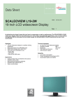 Fujitsu SCALEOVIEW Series L19-2W