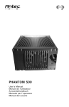 Antec Phantom 500PGB 500 Watt ATX12V v2.0 PSU