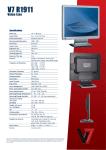 V7 19” TN Panel R1911