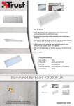 Trust Illuminated Keyboard KB-1500 UK