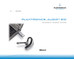 Plantronics Audio 910 Bluetooth Headset