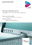 Fujitsu LIFEBOOK P1610 60GB