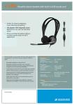 Sennheiser PC136 Digital USB PC Headset