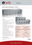 Equip Desktop KVM Switch