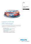 Philips DVD+R DL 2.4x 8.5GB / 240min SP(10)