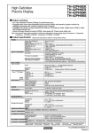 Panasonic TH-42PH9ES plasma panel