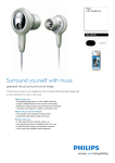 Philips SBCHE590 In-Ear Headphones
