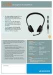 Sennheiser PC 155 USB, PC HeadSet binaural