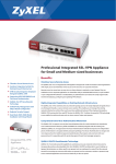 ZyXEL ZyWALL SSL 10 Integrated SSL-VPN Appliance