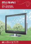 Mirai 22" LCD TV