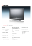 Tatung 42" Widescreen LCD TV