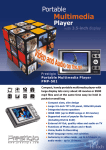 Prestigio Portable Multimedia Player PMP-501