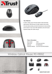 Trust Wireless Optical Mouse MI-4900Z