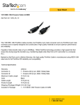 StarTech.com 15 ft IEEE-1394 Firewire Cable 4-6 M/M