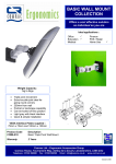 Comrac COMLA18 Basic Wall Mount