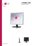 LG 19" LCD monitor