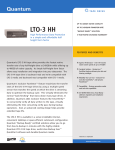 Quantum LTO-3 HH tape drive TC-L32AX-BR