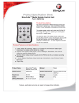 Targus Stow-N-Go Media Remote Control Card