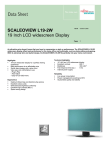 Fujitsu SCALEOVIEW Series L19-2W