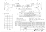 Sandberg LUX-LINE, Scart M-M 0.5 m