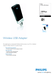 Philips Wireless USB Adapter SNU6600