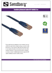 Sandberg Network Cable UTP CROSS 5 m