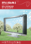 Mirai 32" LCD TV
