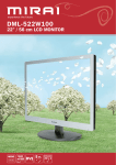 Mirai 22" LCD Monitor