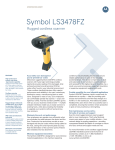 Zebra LS 3478 Bar code Scanner