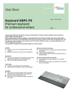 Fujitsu KBPC PX NO professional keyboard