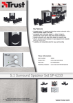 Trust 5.1 Surround Speaker Set SP-6210