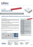 Konica Minolta SX-1000U USB device server