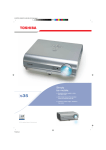 Toshiba S35 2,000 ANSI Lumens/SVGA 800x600/3.0 kg